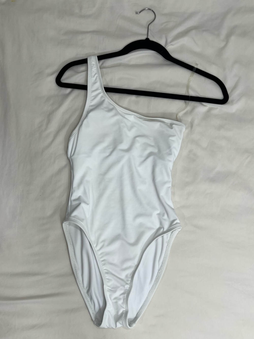 Andie woman One-Shoulder One-Piece Swimsuit - White